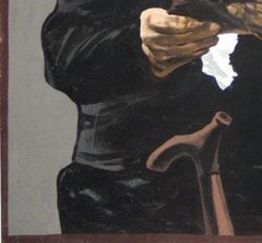 Portrait of a grandmother (reading)