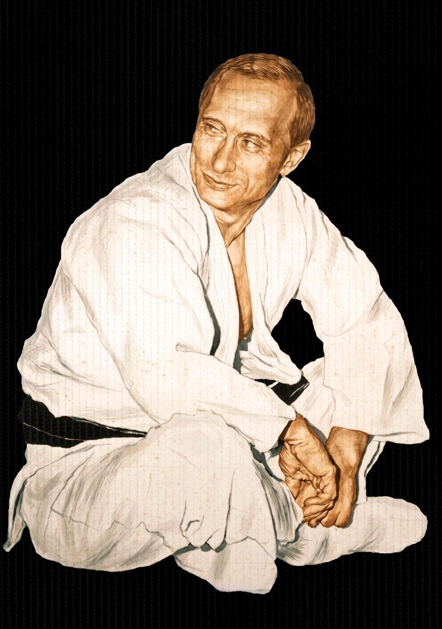 Putin is a judoka
