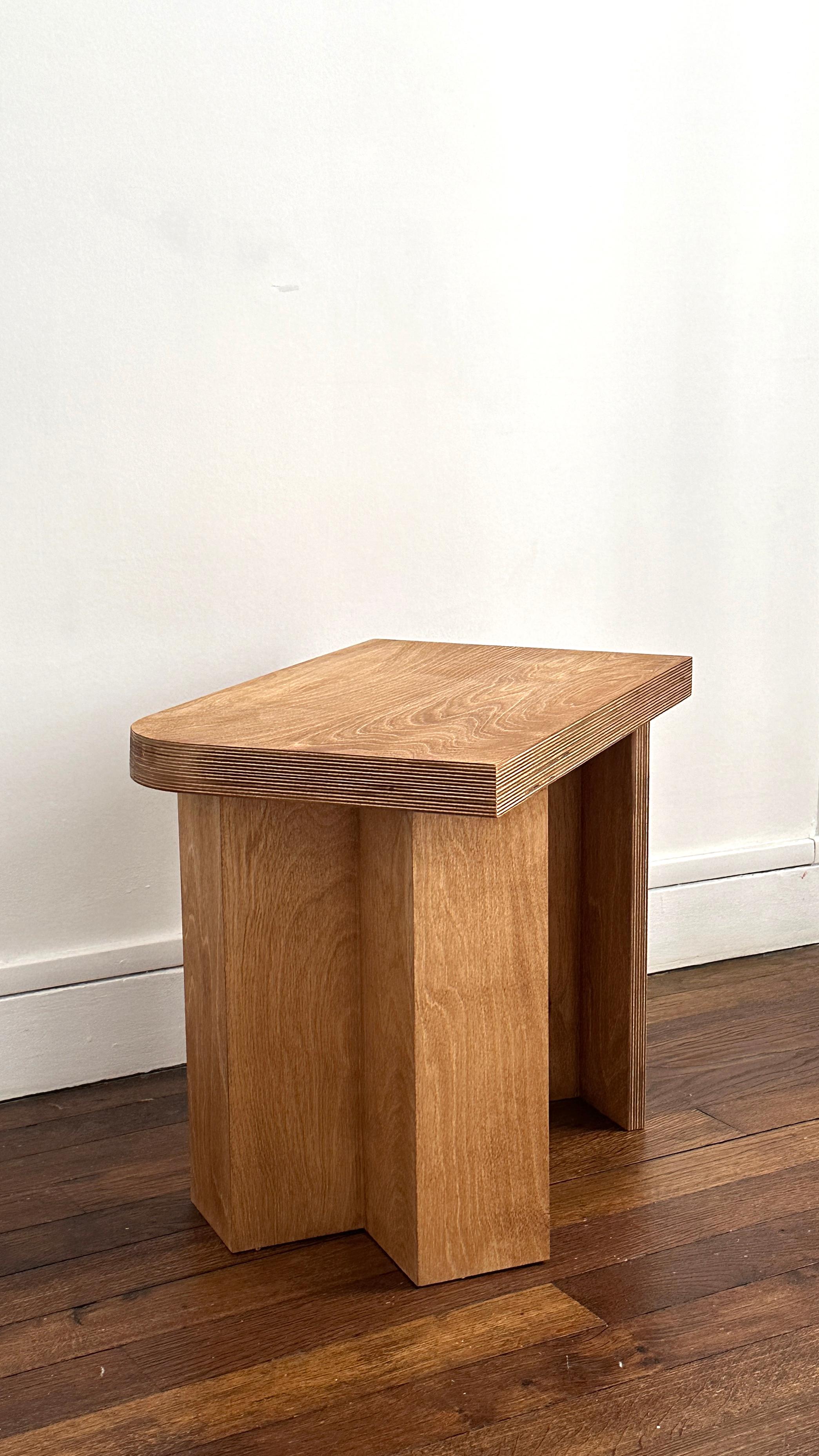 Hand-Crafted DMP Side Table by Goons For Sale