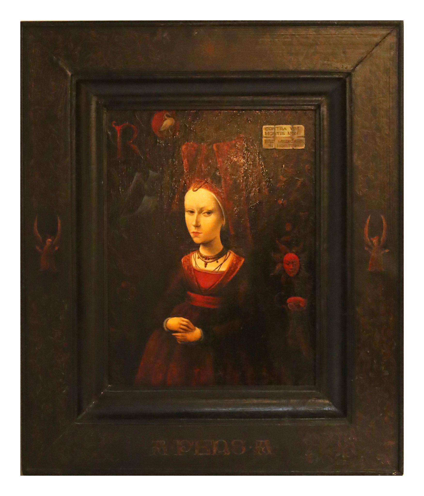 Variante de Retrato de joven de Petrus Christus de Rogier van der Weyden