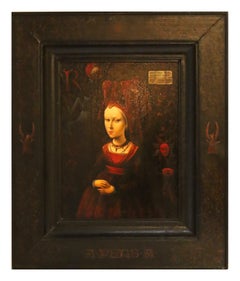 Variant du portrait de la jeune fille de Petrus Christus par Rogier van der Weyden