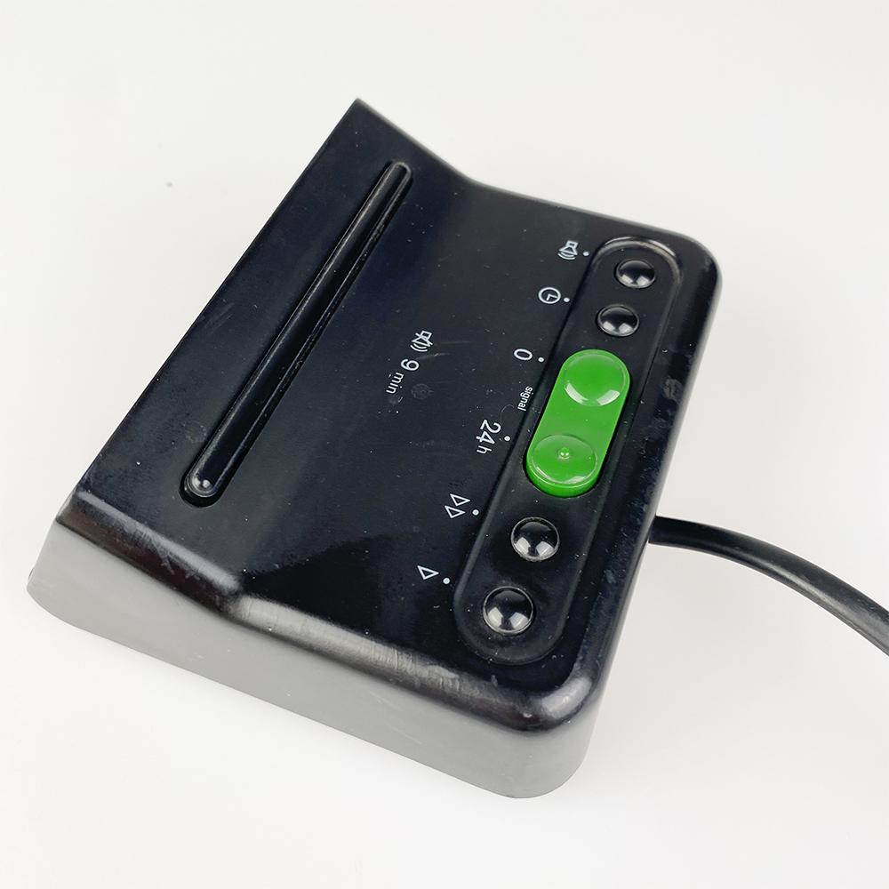 German DN30s Alarm Clock Design by Dietrich Lubs for Braun, 1980