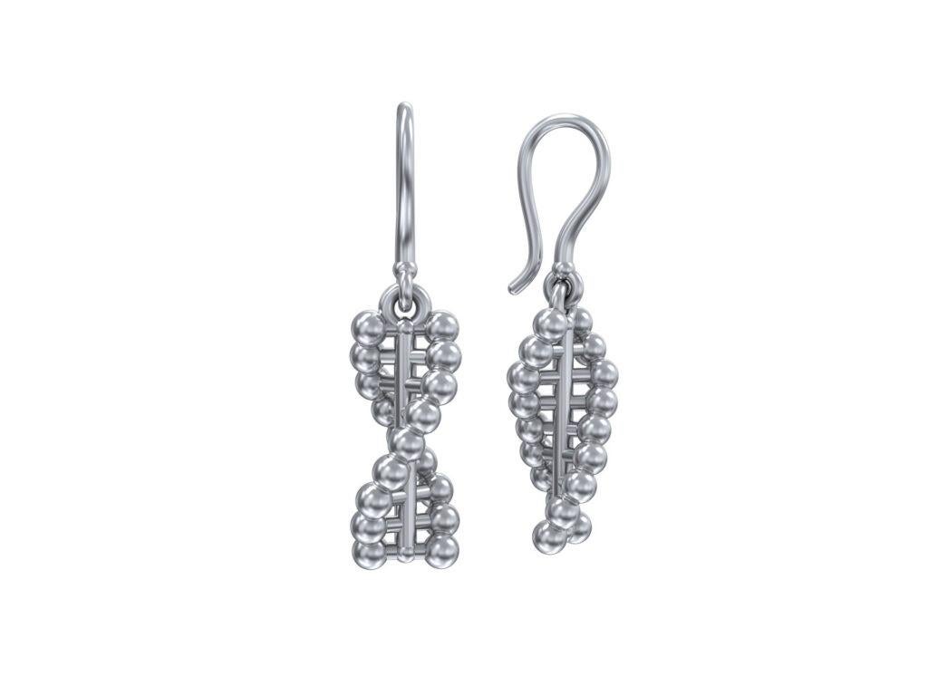 Product Details: 

The DNA Helix Earrings is a remarkable piece quintessential to the double Helix DNA, with spiralling links that exude mastery, a reminder of the fragile nature of humanity and the form of man and the essence of the God head. Can