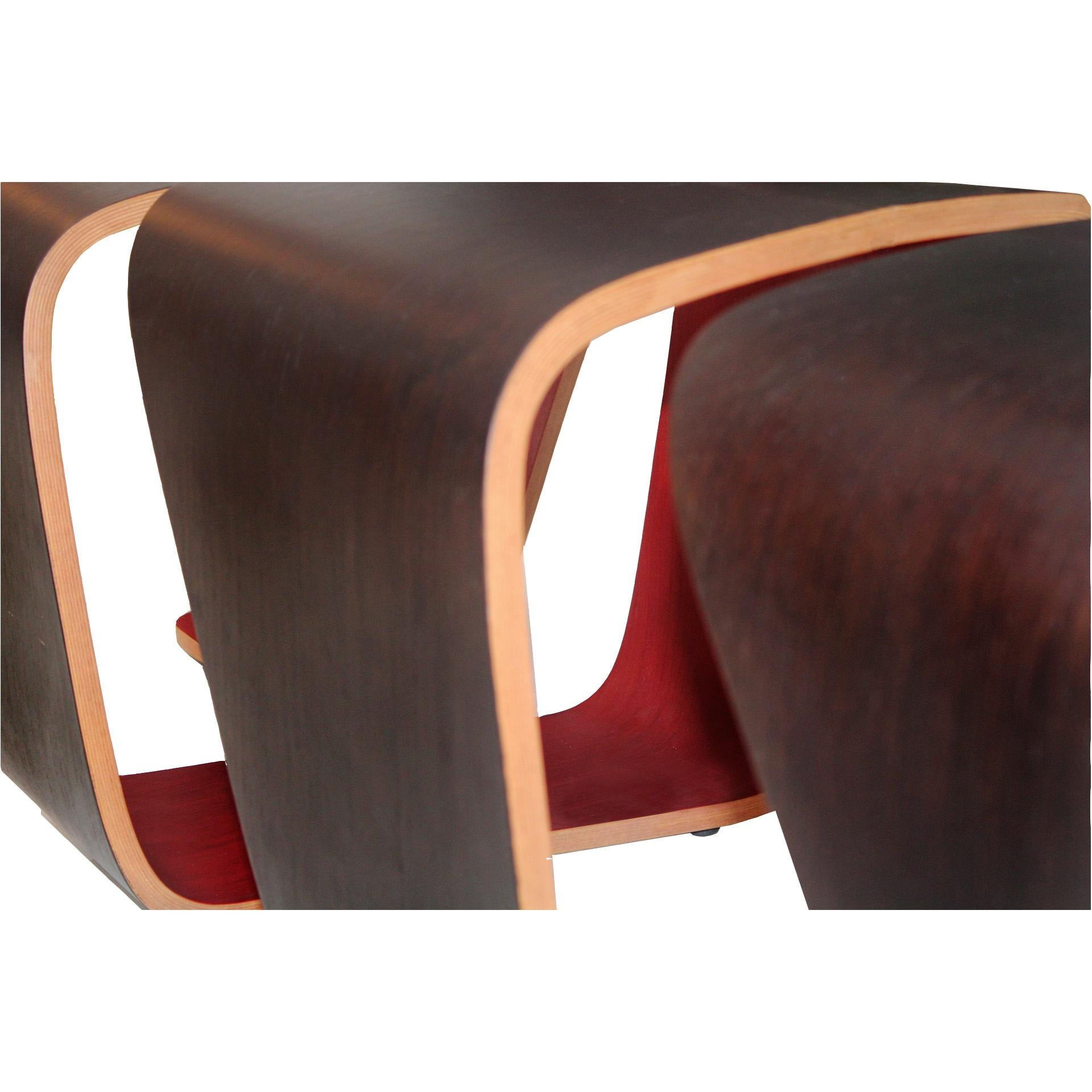 Bois Banc modulaire Dna fabriqué en bois par Leonardo Rossano et Debora Mansur 2013. en vente