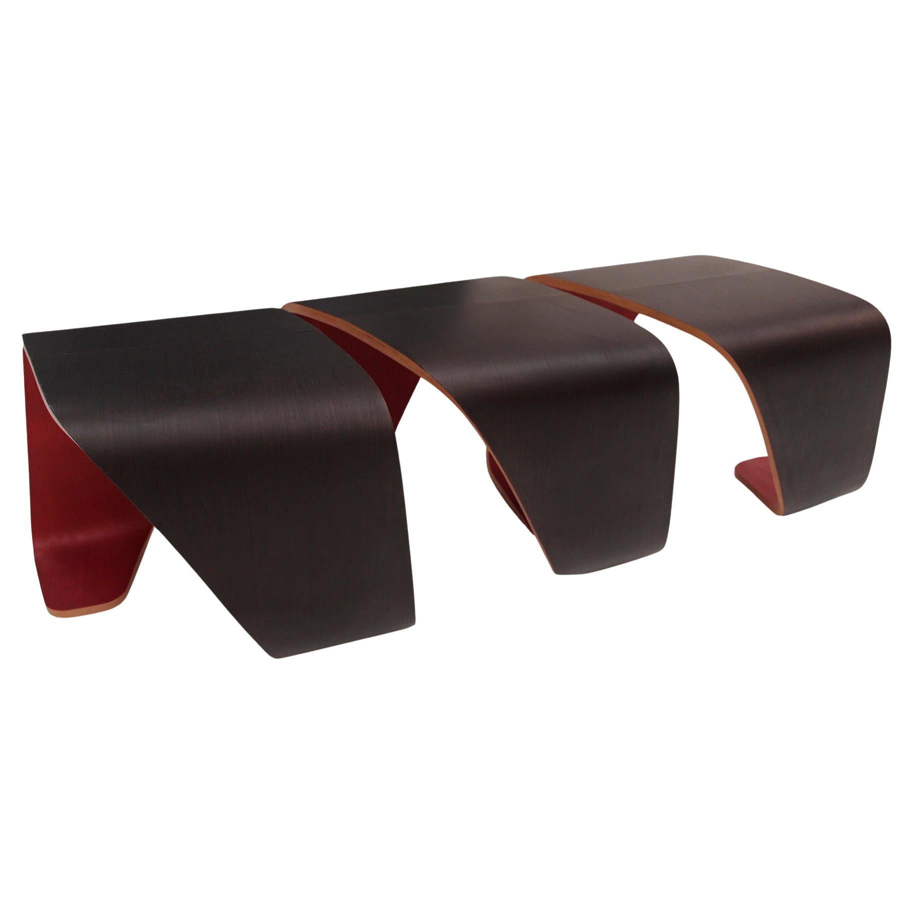 Modulare Dna-Bank aus Holz von Leonardo Rossano und Debora Mansur 2013.