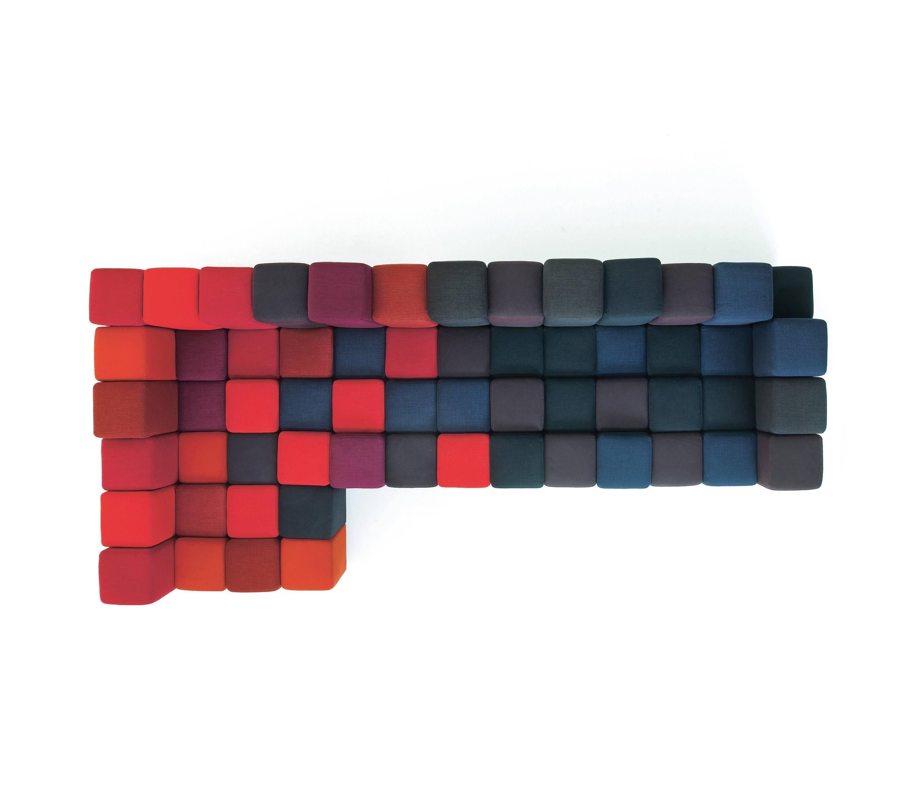 Modern Do-Lo-Rez Collection by Ron Arad in Blue, Grey or Red Combinations for Moroso For Sale