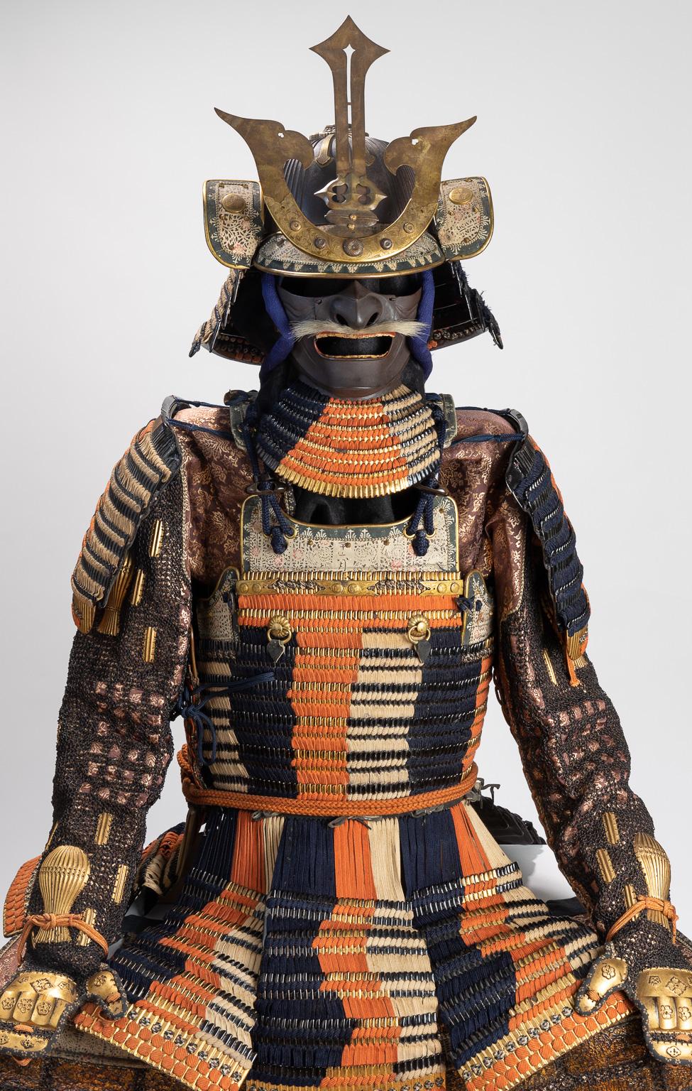 Japanese armor of Do-maru type
Early Edo period, 17th-18th century

Certificate

The armor accompanied by a certificate of registration as Koshu Tokubetsu Kicho Shiryo (Especially Important Armor Object) no. 1277 issued by the Nihon Katchu Bugu