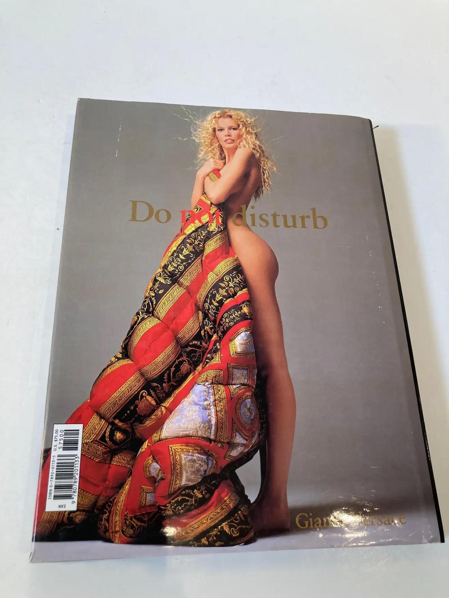 Do Not Disturb Gianni VERSACE, Hardcover Coffee Table Book 4