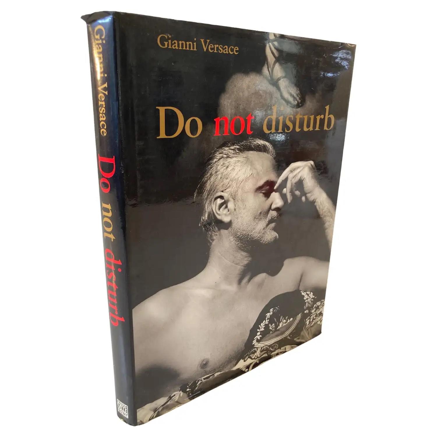 Do Not Disturb: Gianni VERSACE,
Published by Milano, Leonardo Arte, 1995.
Do Not Disturb hardcover large heavy coffee table book – June 1, 1996
by Gianni Versace (Author), Roy Strong (Author), Richard Avedon (Author).
Gianni Versace's unbridled