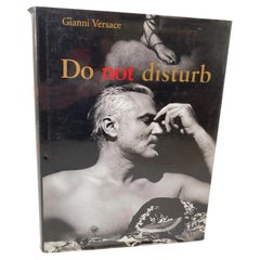 Vintage Do Not Disturb Gianni VERSACE, Hardcover Coffee Table Book