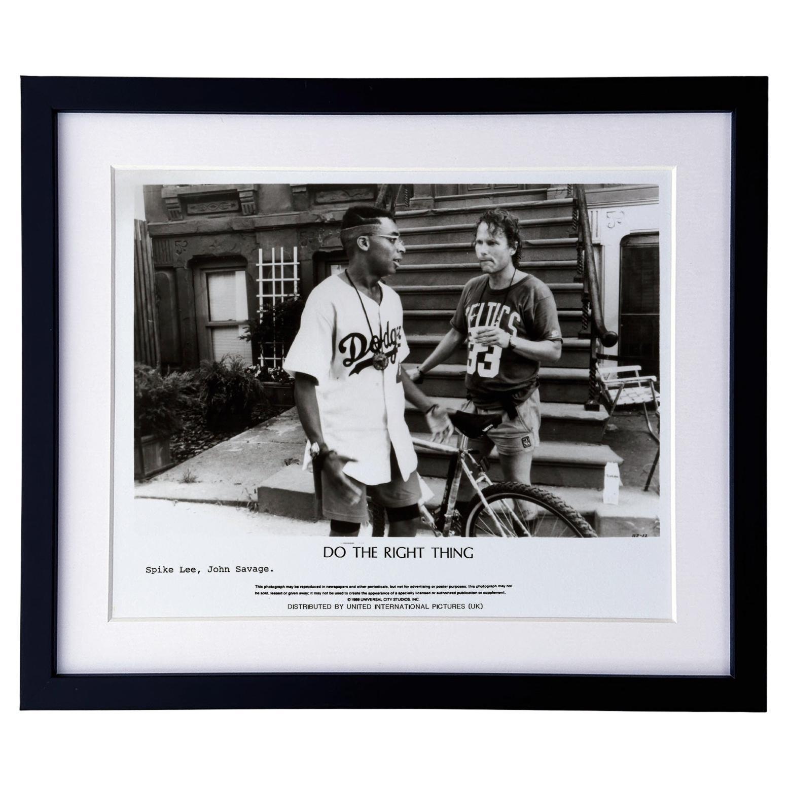 Do The Right Thing 1989 Pressewerbung Film Filmstill Gerahmt