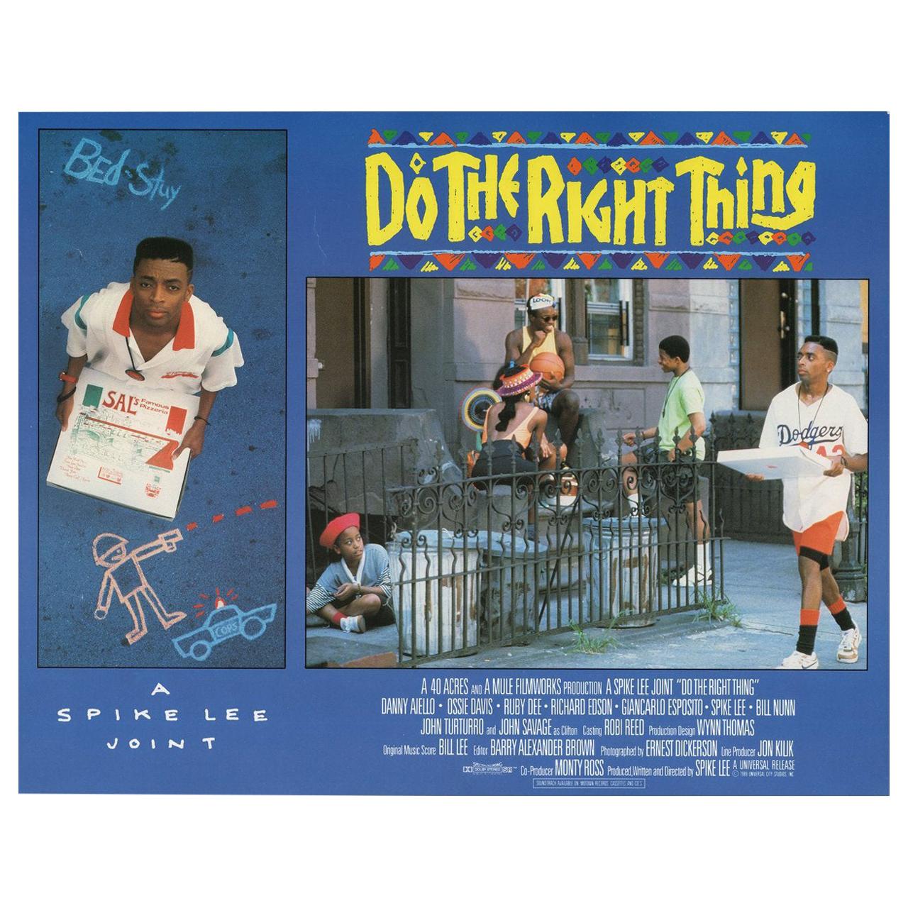 Do the Right Thing 1989 U.S. Scene Card