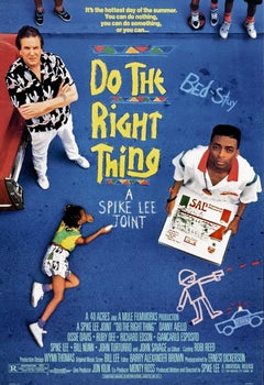 Do the Right Thing Original Poster, 1989