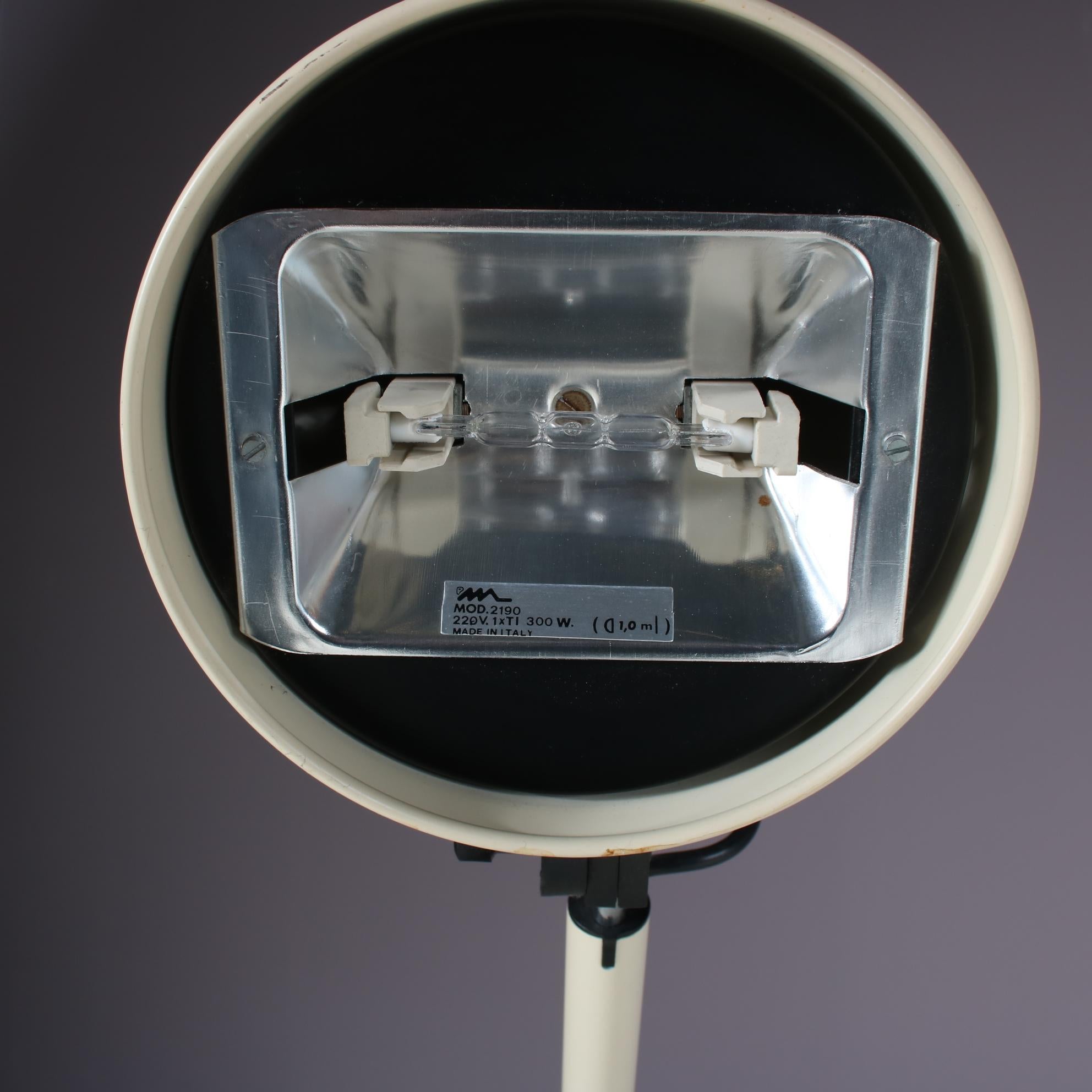 “Dobermann” Floor Lamp by Elio Martinelli for Martinelli, Italy 1970 For Sale 5