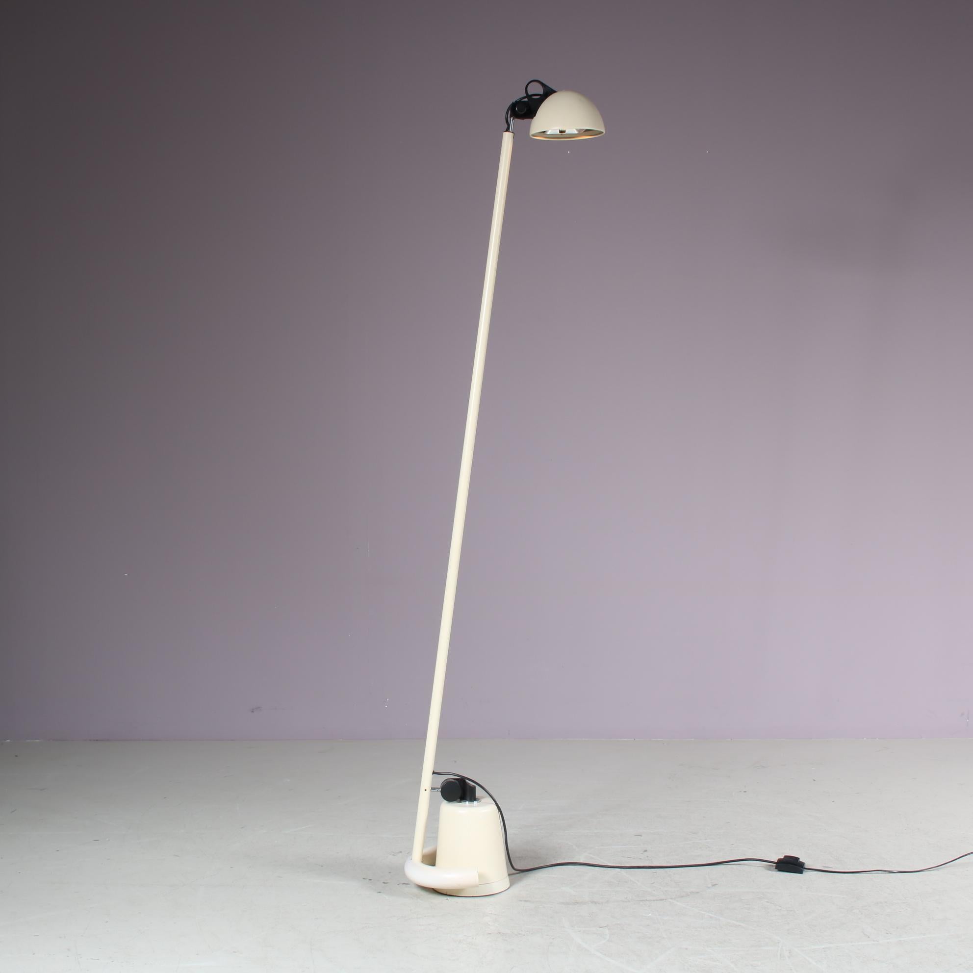Late 20th Century “Dobermann” Floor Lamp by Elio Martinelli for Martinelli, Italy 1970 For Sale