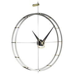 Doble O G Wall Clock by Nomon: Modern Wenge Wood
Stainless Steel