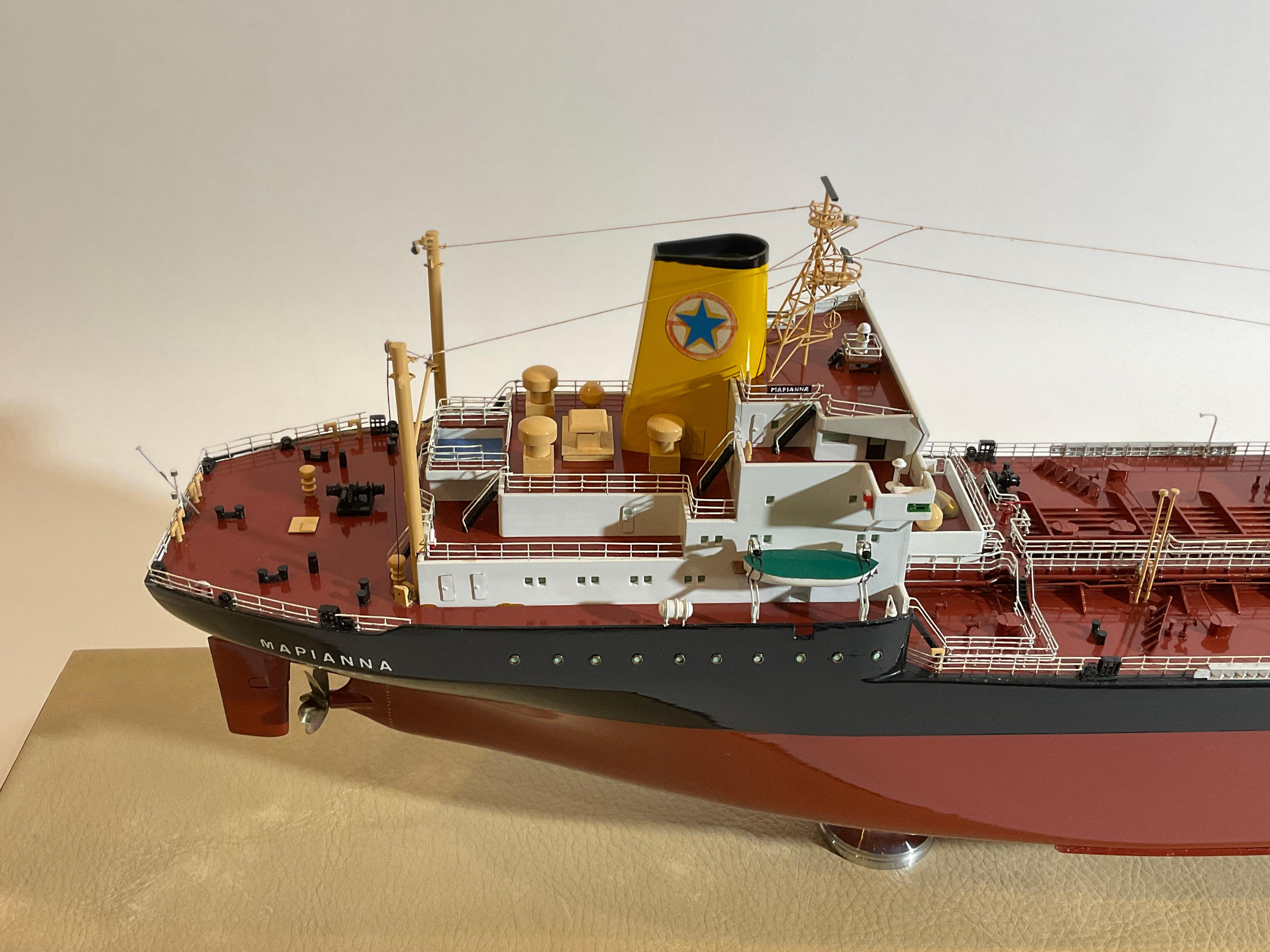 Dockyard Builders Model of Oil Tanker Marianna 5