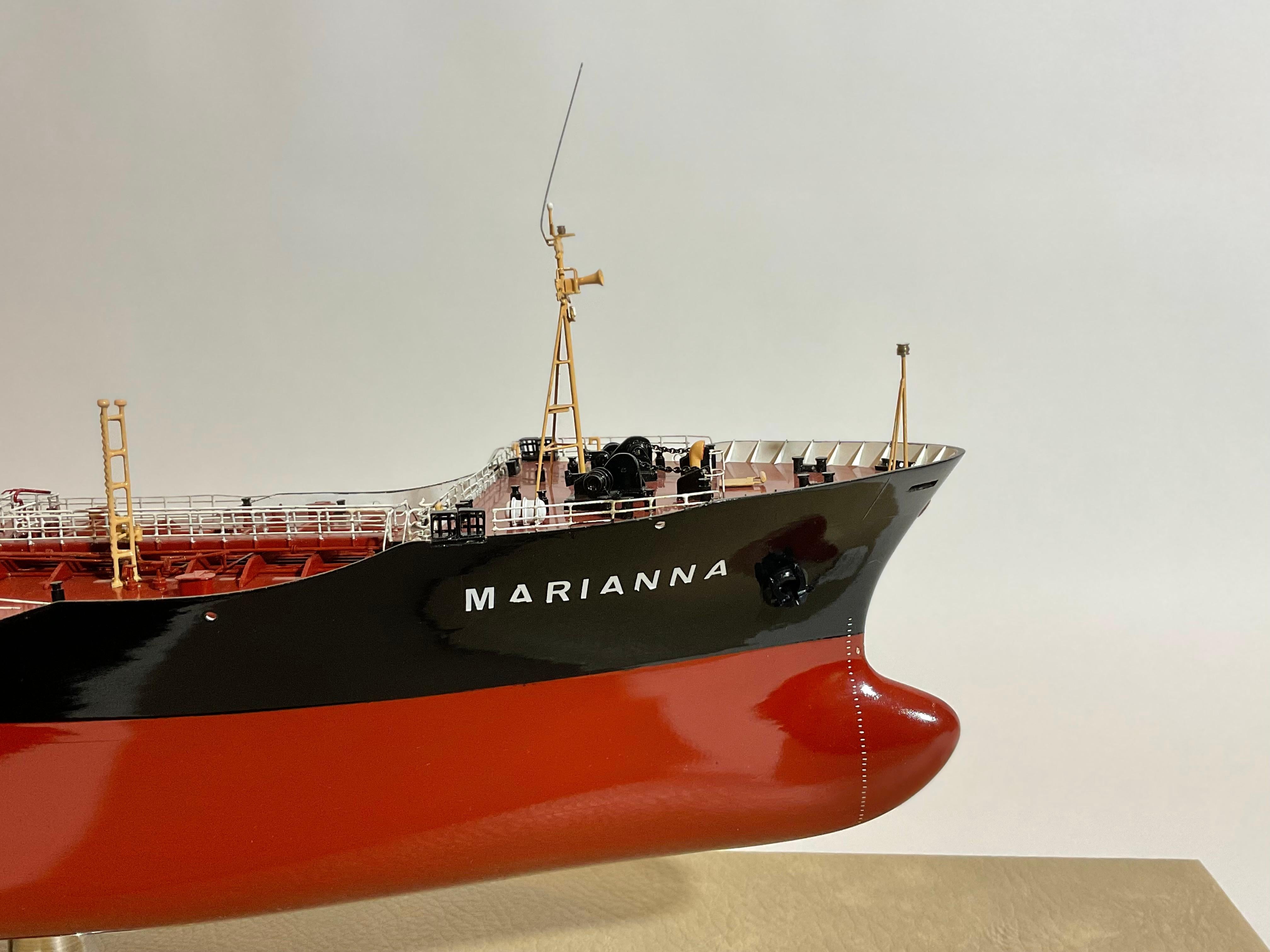 North American Dockyard Builders Model of Oil Tanker Marianna