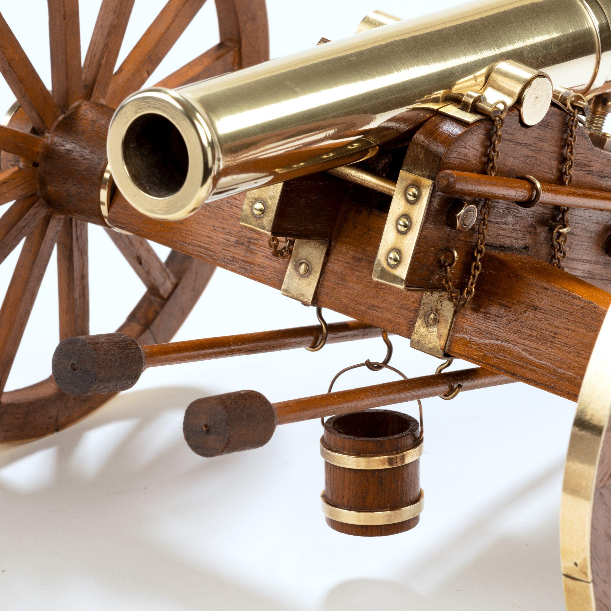 mini brass cannon