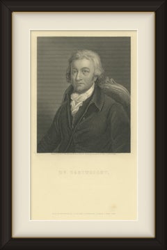 Doctor Cartwright, Inventor of the Power Loom, Antique Engraved Portrait