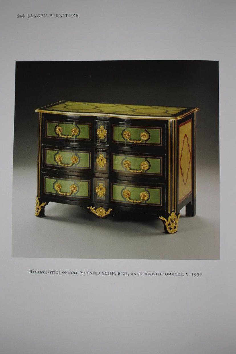 Documented and Important Maison Jansen Ormolu Mounted Regency Commode, c. 1950 For Sale 10