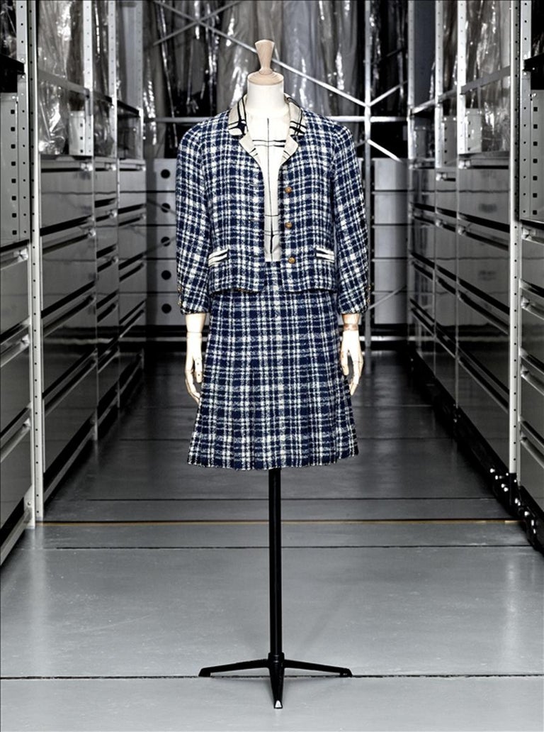 1962 Chanel Numbered Haute Couture Jacket & Shell