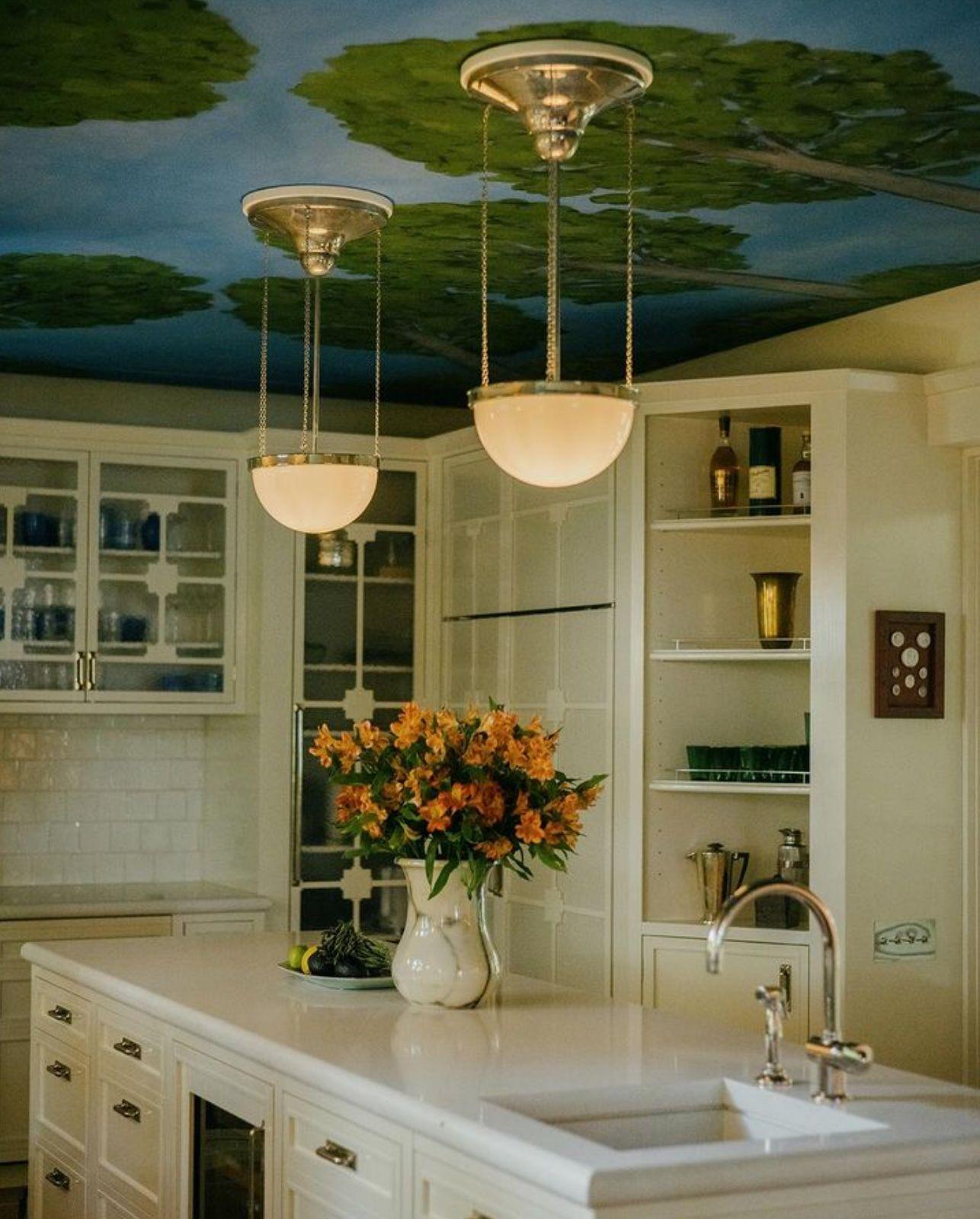 Documented Jugendstil Adolf Loos Chandelier, Re-Edition For Sale 5