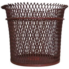 Documented Mathieu Mategot Wastepaper Basket, France, 1951