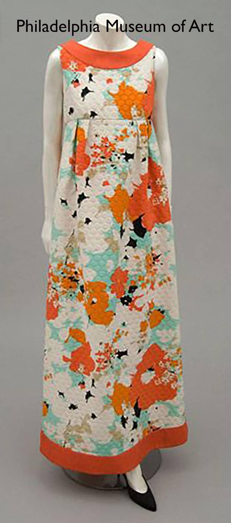 Documented Pierre Cardin Demi-Couture Hostess Dress and Skinny Pants - XS, 1970 For Sale 11