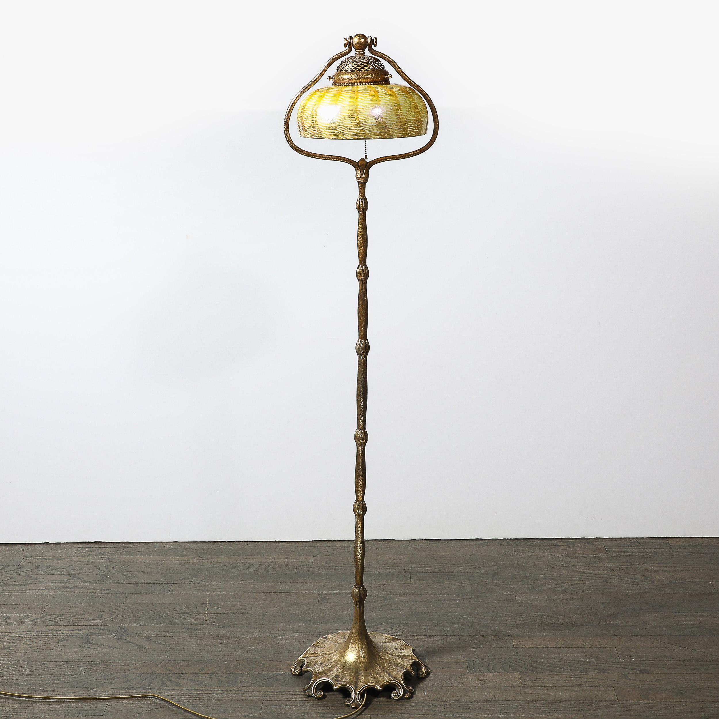 Americano Studio Tiffany Studios #425 Lampada da Terra 