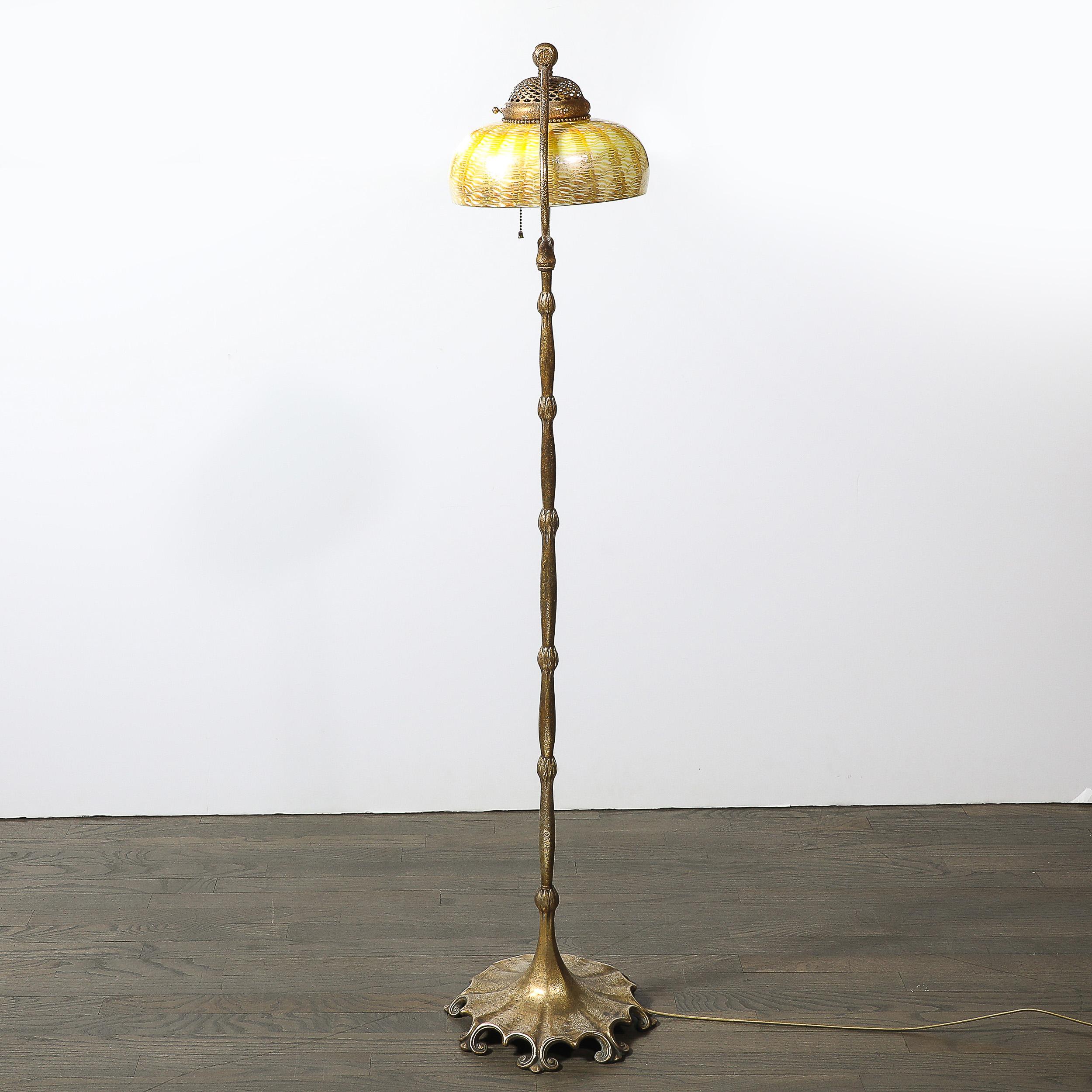 Studio Tiffany Studios #425 Lampada da Terra 