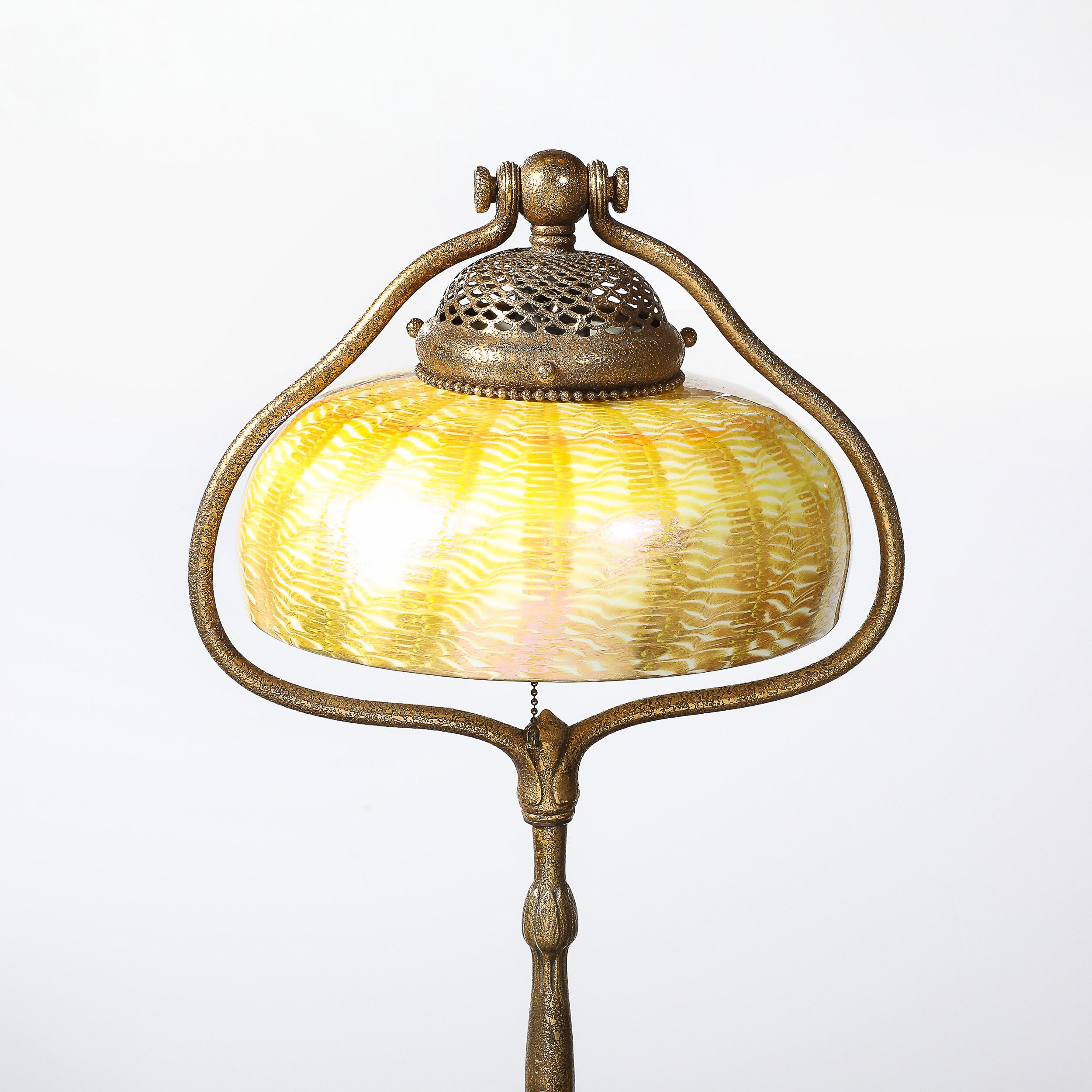 Studio Tiffany Studios #425 Lampada da Terra 