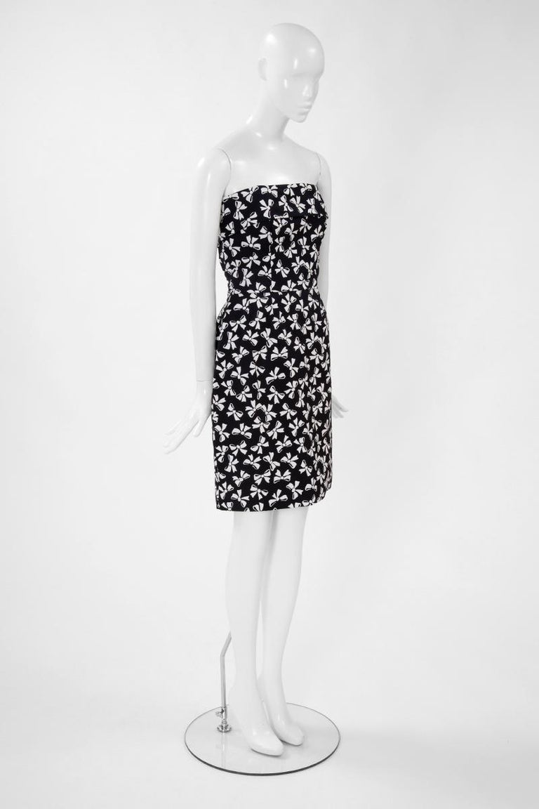 Documented Yves Saint Laurent Strapless Dress, Spring-Summer 1987 at ...