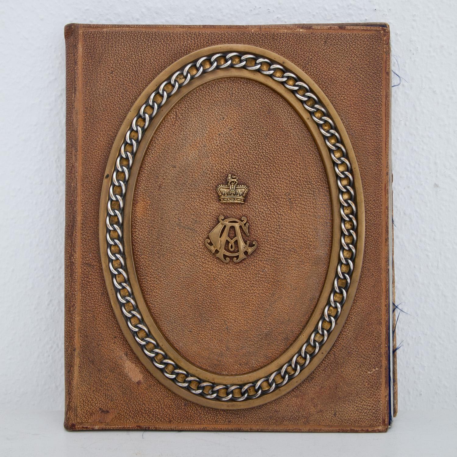 Austrian Documents and Writing Case, Breul and Rosenberg Vienna, Prob. Early 20th Century