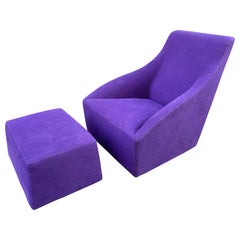 Loungesessel und Ottomane Doda, entworfen von Ferruccio Laviani für Molteni &C