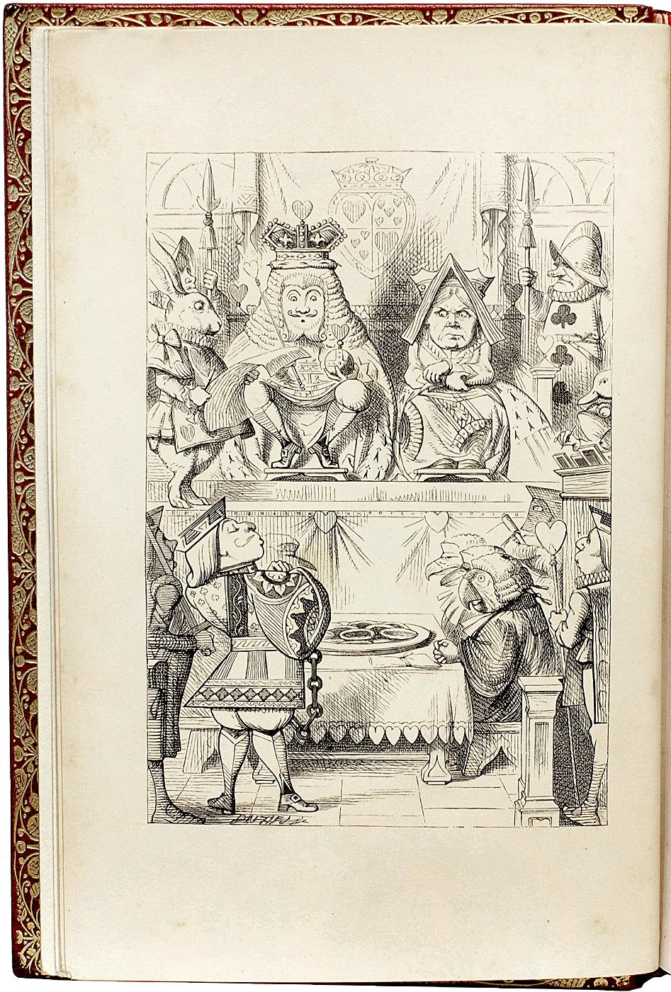 DODGSON - Carroll. Alice's Adventures in Wonderland. 1866 - FIRST LONDON EDITION In Excellent Condition For Sale In Hillsborough, NJ