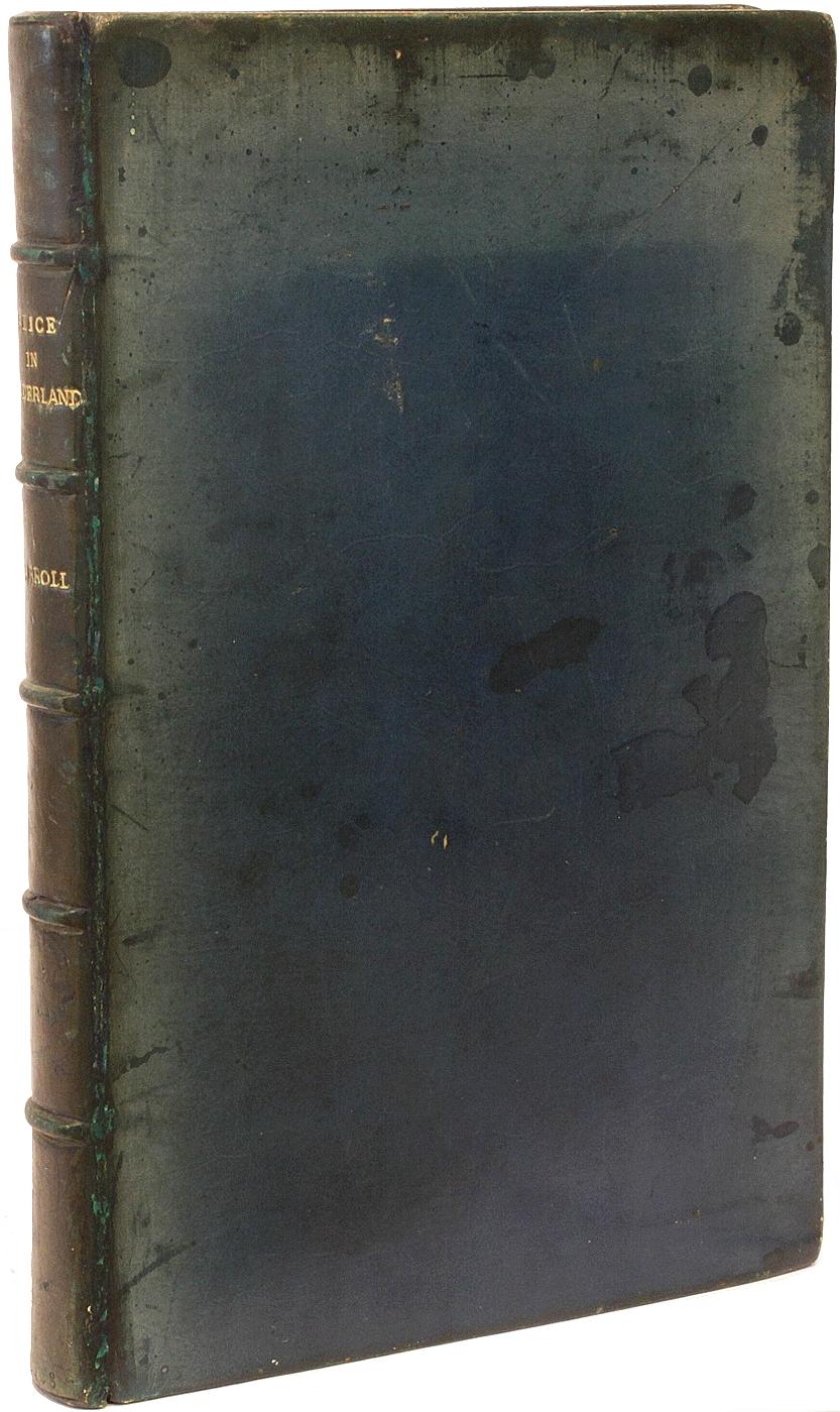 DODGSON / CARROLL. Les aventures d'Alice au pays des merveilles. INSCRIT PAR ALICE - 1908 en vente 1