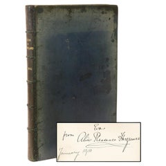 DODGSON / CARROLL. Alice's Adventures in Wonderland. INSCRIBED BY ALICE - 1908