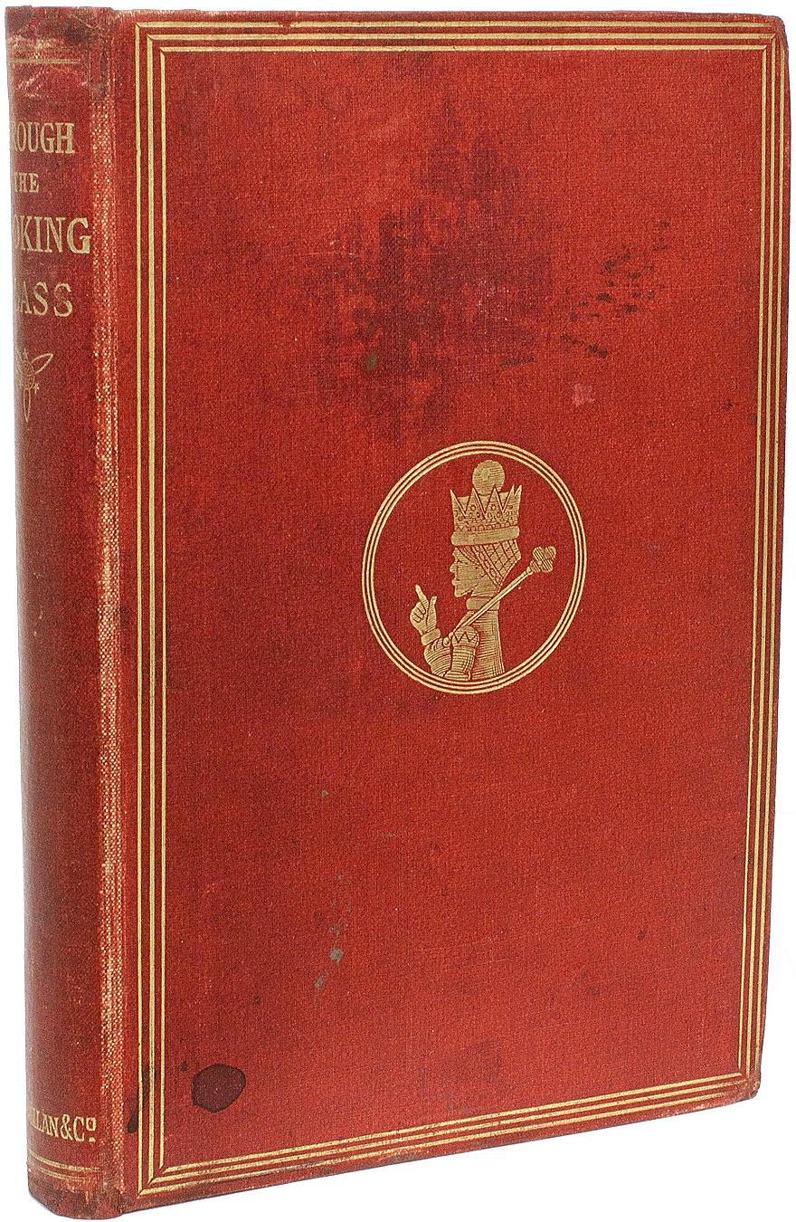 AUTEUR : DODGSON, Charles Lutwidge : ( Lewis Carroll ). 

TITRE : À travers le miroir, et ce qu'Alice y trouva.

ÉDITEUR : Londres : Macmillan and Co, 1882.

DESCRIPTION : SIGNÉ PAR ALICE. 1 vol., 7-3/8