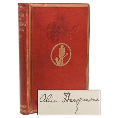 DODGSON (Lewis Carroll). Attraverso lo specchio. FIRMATO DA ALICE HARGREAVES