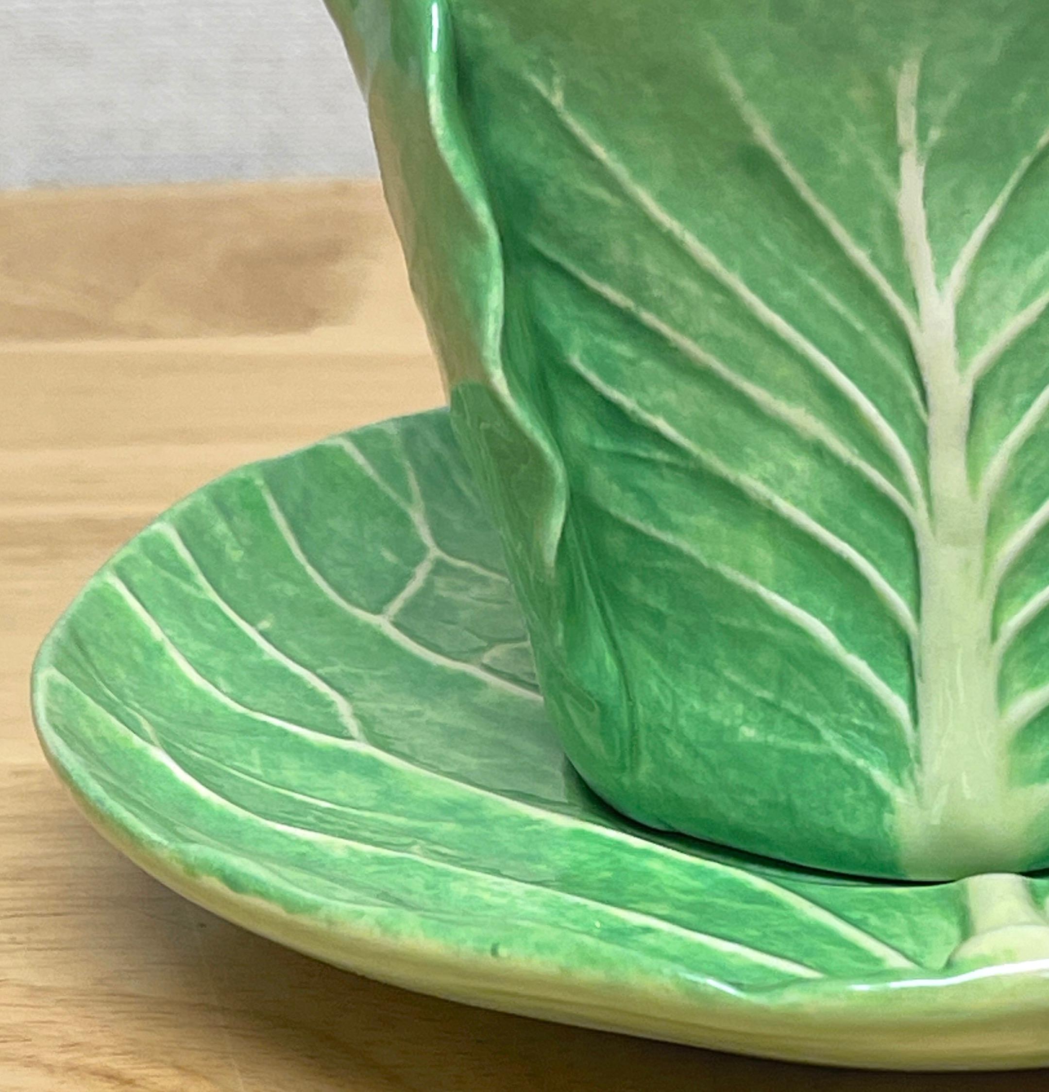 Dodie Thayer 'Jumbo' Lettuce Leaf Cup & Saucer, 5 Available, Sold Individually 2