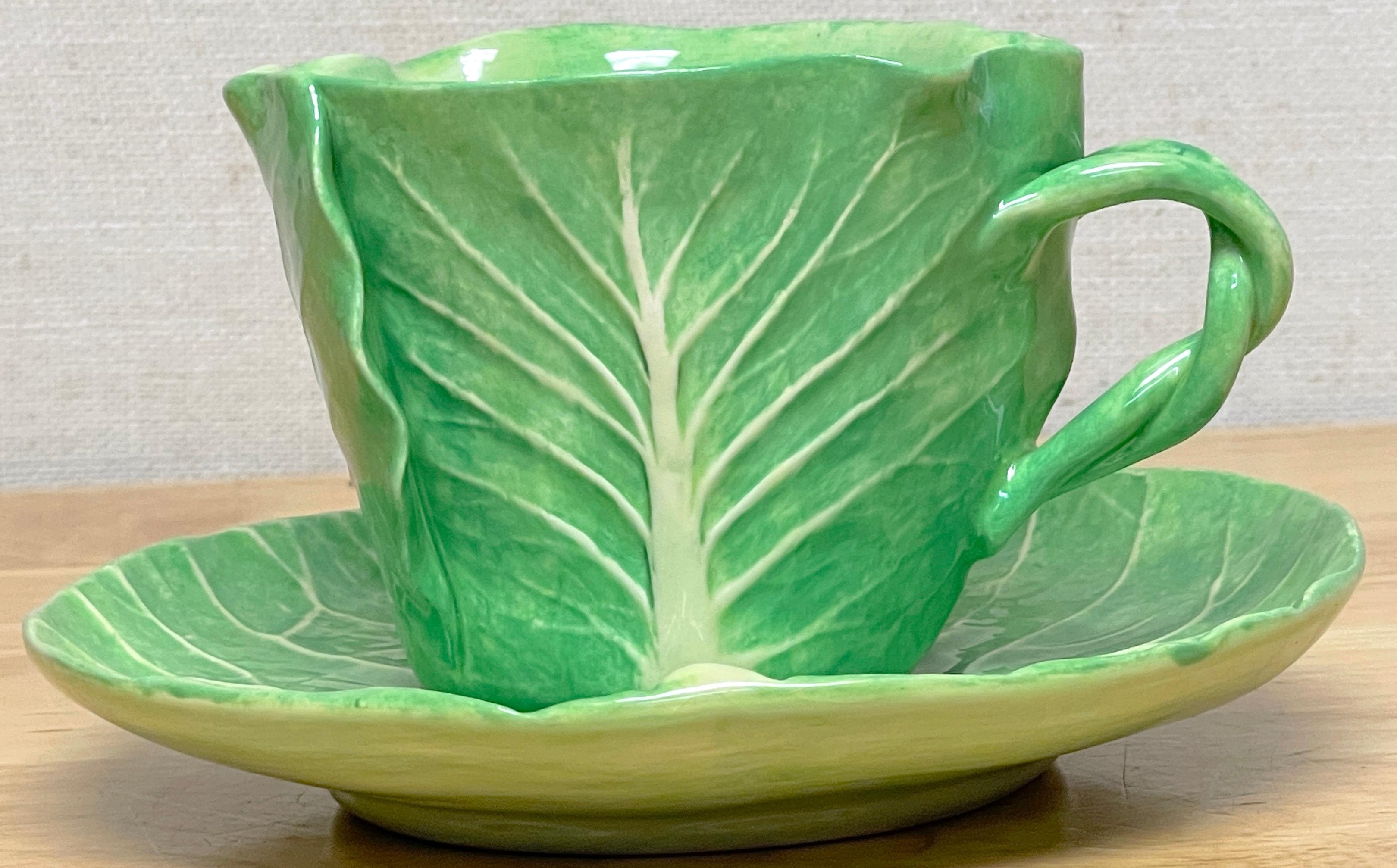 Dodie Thayer 'Jumbo' Lettuce Leaf Cup & Saucer, 5 Available, Sold Individually 6