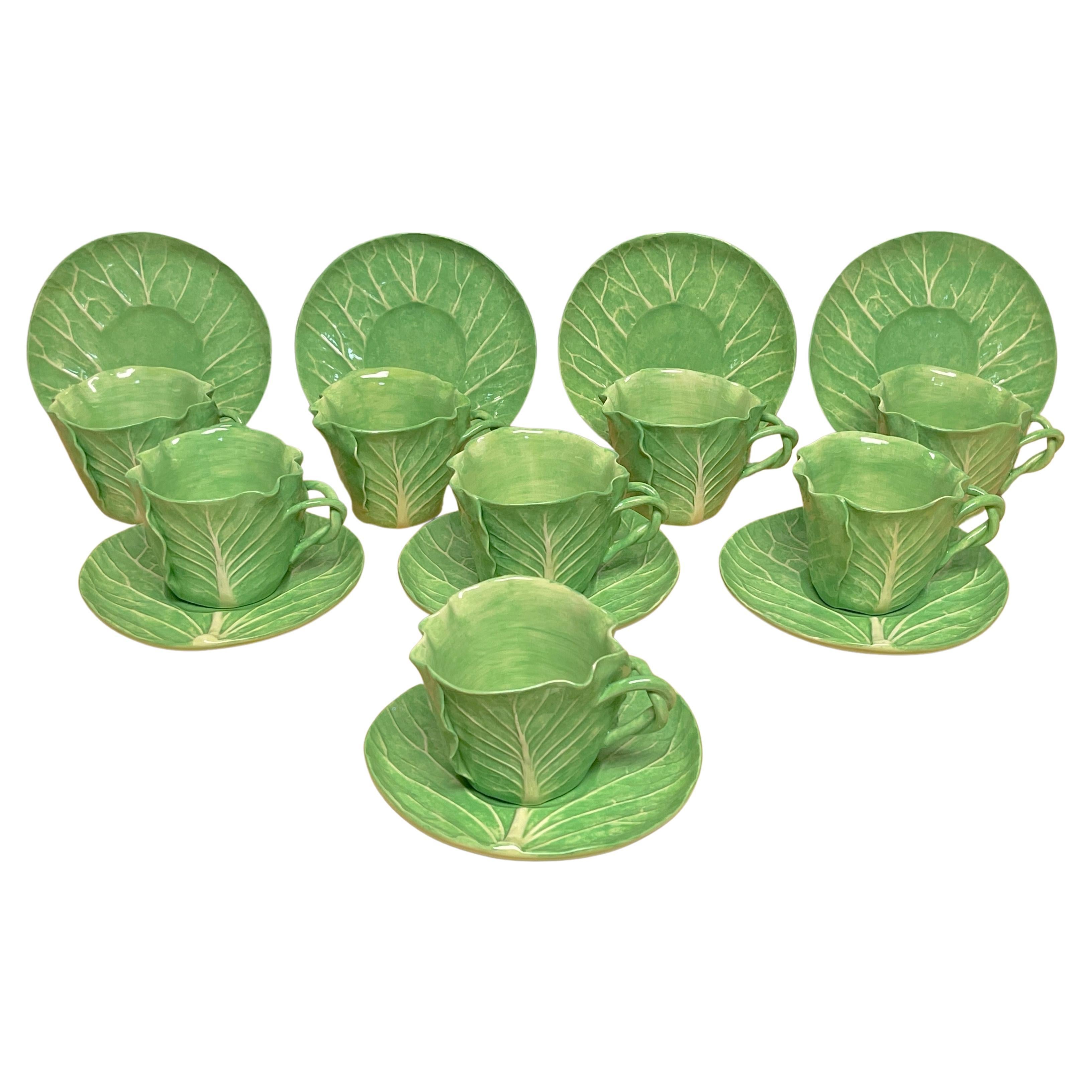 Dodie Thayer 'Jumbo' Lettuce Leaf Cup & Saucer, 5 Available, Sold Individually