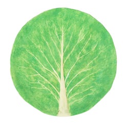 Dodie Thayer Lettuce Dinner Plate