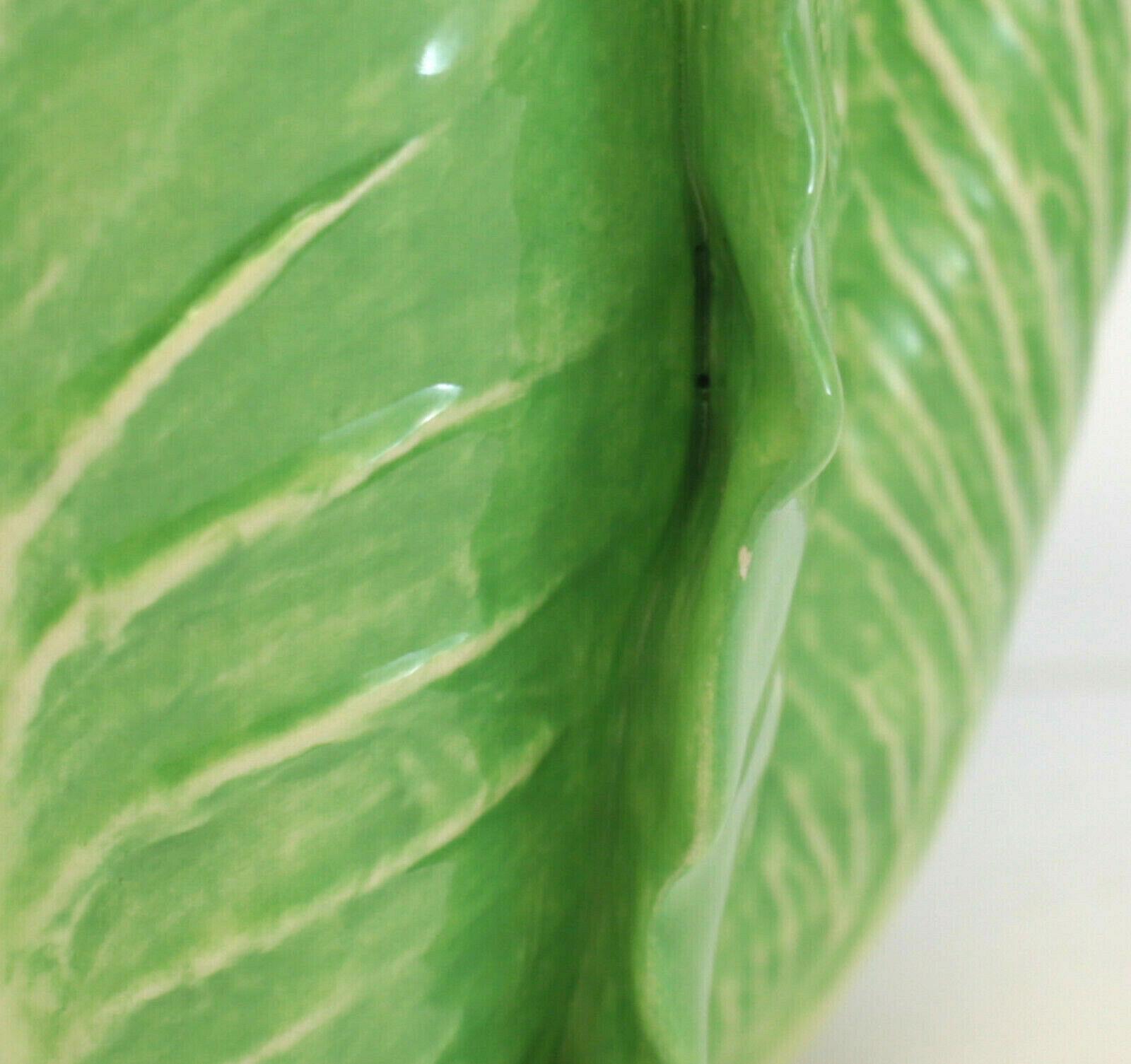Dodie Thayer Lettuce Leaf Ware Au Bon Gout Porcelain Teapot In Good Condition In Pasadena, CA