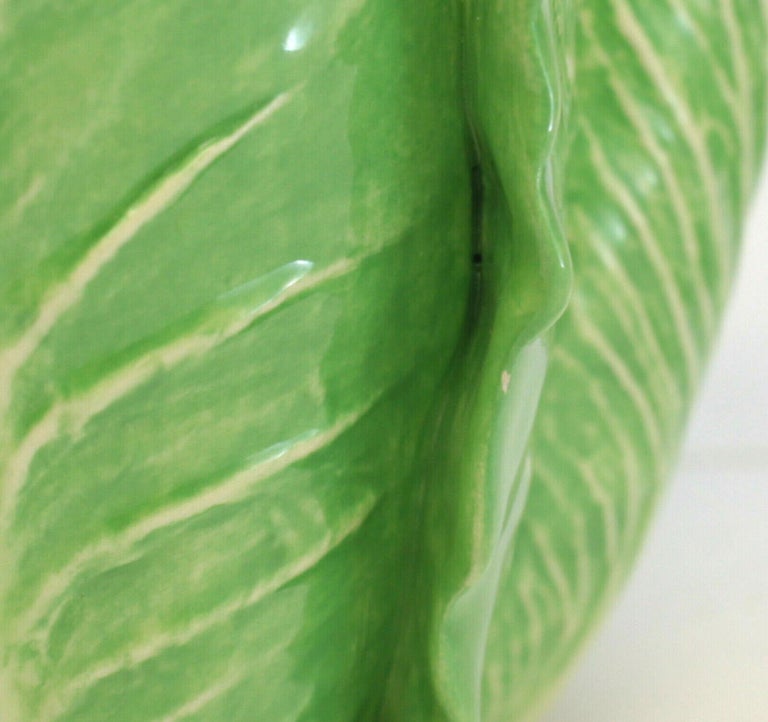 Dodie Thayer Lettuce Leaf Ware Au Bon Gout Porcelain Teapot at 1stDibs