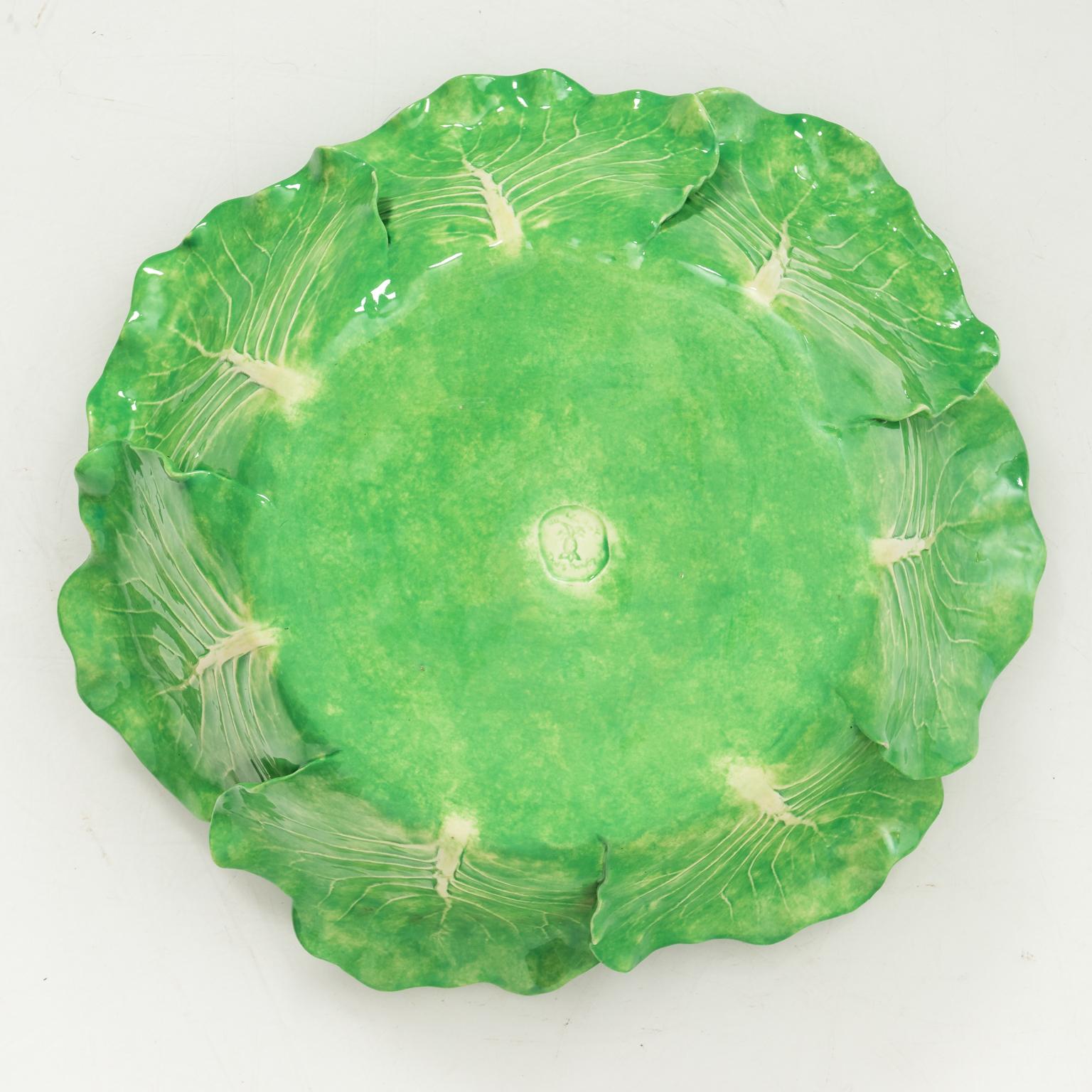 Late 20th Century Dodie Thayer Lettuce Serving Bowl
