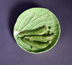 Dodie Thayer Lettuce Ware Peapod Dishes, Set of Four, 1970-1980s
