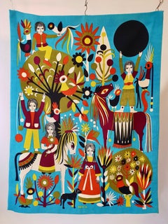 Dodik Jégou, Silkscreen, The Ponies, Signed and Numbered 3/250