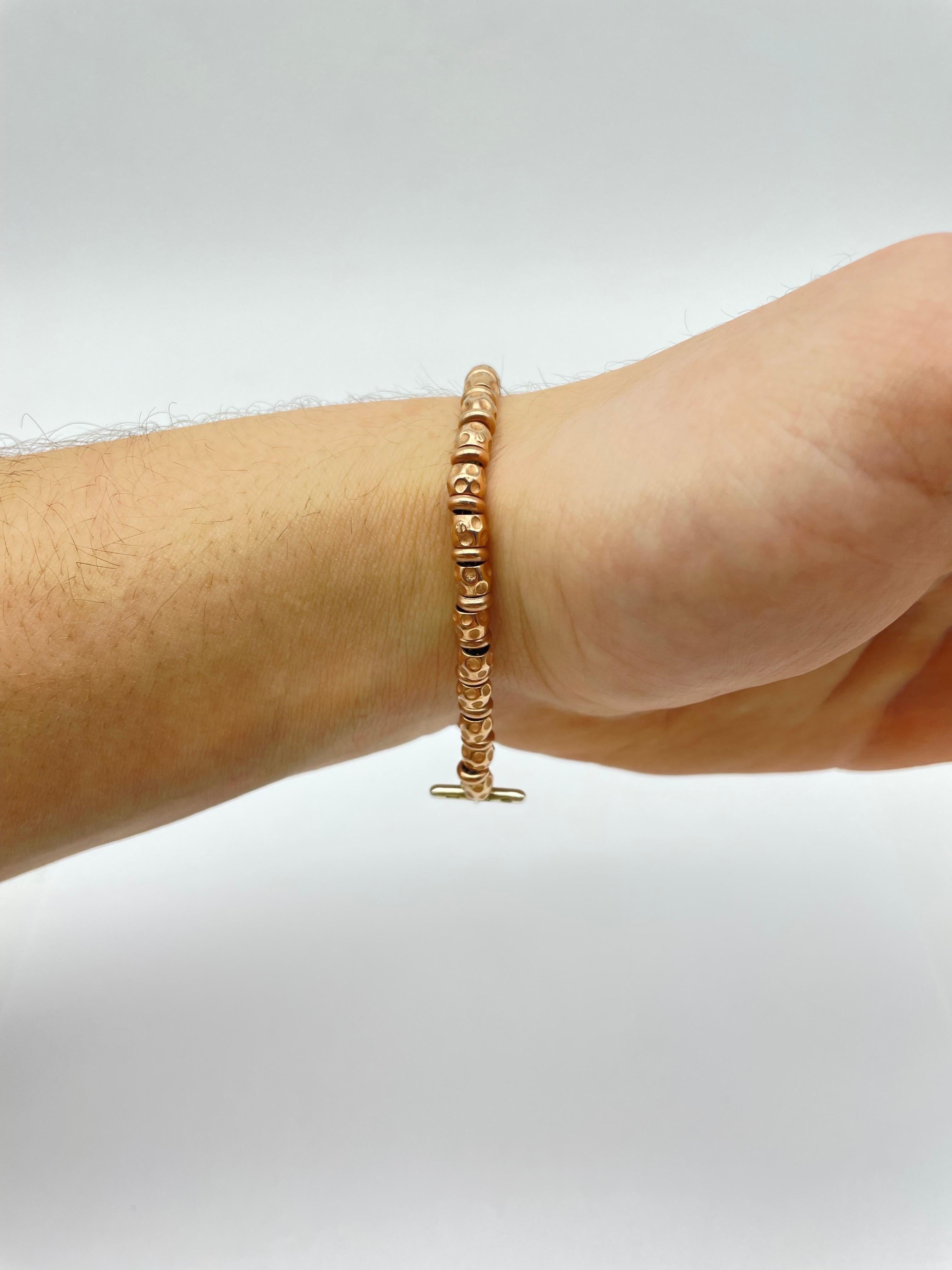Dodo by Pomellato Granelli Bracelet 18k Rose Gold Plated on 925 Silver 4